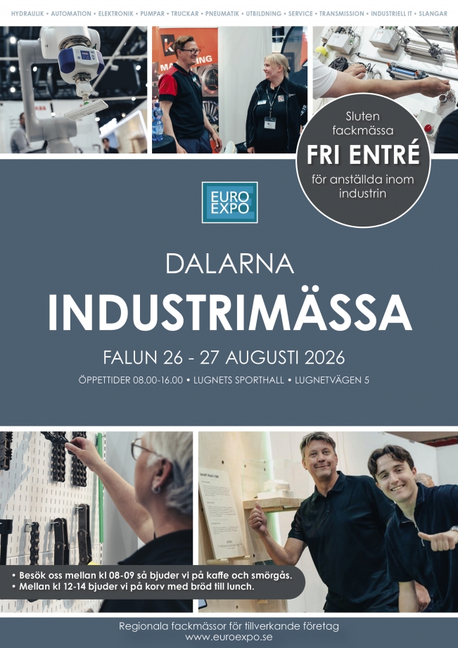 Euro Expo IndustriMässa Dalarna – Falun 2026